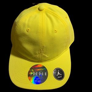 Jordan Jumpman Unisex Strapback hat in Opti Yellow